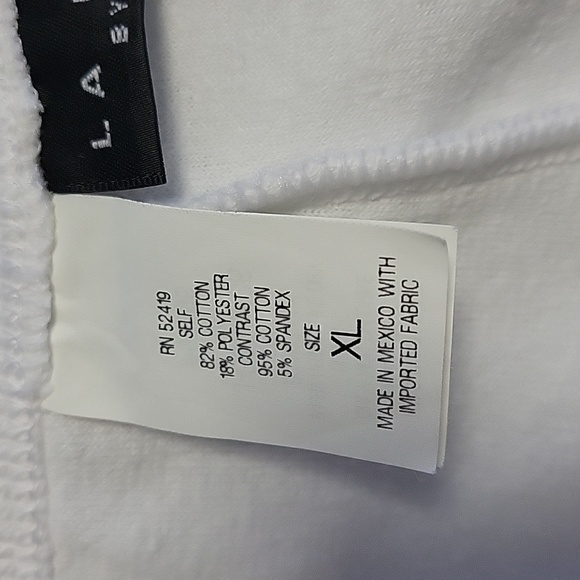 LA BLANCA Cotton Blend Pants Sz XL NWT - Picture 4 of 5